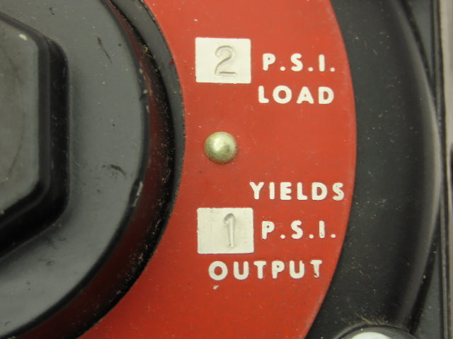 Fairchild 4544 Pneumatic Air Volume Booster 2/1 Ratio 1/2" NPT Model 4500 250PSI
