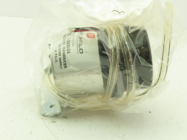 Fairchild T-5000-4 Electric To Pneumatic Air Transducer 4-20 MA DC 3-15 PSIG
