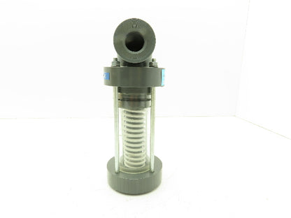 Plast-o-matic RS075V-NC 3/4" Shutoff Valve Spring Return NC Pneumatic Powered