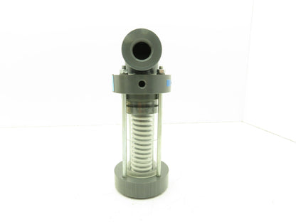 Plast-o-matic RS075V-NC 3/4" Shutoff Valve Spring Return NC Pneumatic Powered