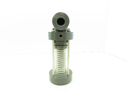 Plast-o-matic RS075V-NC 3/4" Shutoff Valve Spring Return NC Pneumatic Powered