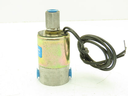 Honeywell Skinner V5D35600 Solenoid Valve 3-Way 4 Port NC 120VAC 75 PSI 1/8" NPT