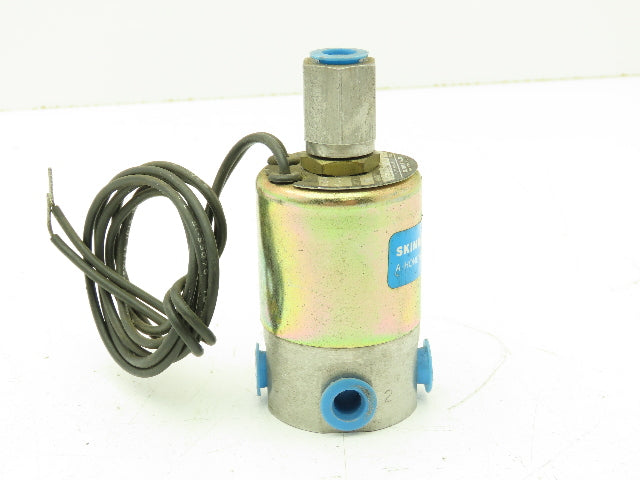 Honeywell Skinner V5D35600 Solenoid Valve 3-Way 4 Port NC 120VAC 75 PSI 1/8" NPT