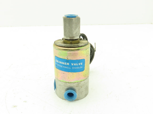 Honeywell Skinner V5D35600 Solenoid Valve 3-Way 4 Port NC 120VAC 75 PSI 1/8" NPT