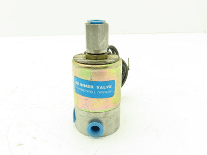 Honeywell Skinner V5D35600 Solenoid Valve 3-Way 4 Port NC 120VAC 75 PSI 1/8" NPT