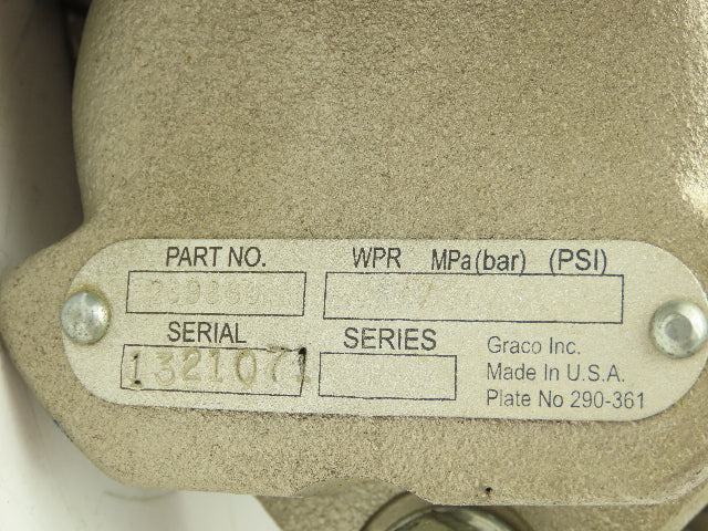 Graco 239860 Pump Mid Range High Flow 750cc 4-Ball Lower  500 Psi.