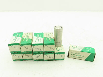 CW Morris ME001A Quietaire Pneumatic Air Silencer 1/8" Female Port Lot of 10