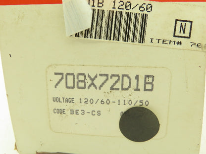 Honeywell Skinner 708X72D1B Solenoid Valve 2-Way NO 120V 5-125 PSI 3/4" NPT