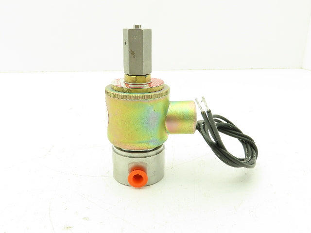 Honeywell Skinner X5L25310CT Solenoid Valve 3-Way NC 120V 75 PSI 1/8" NPT