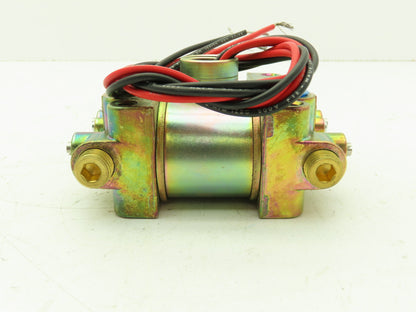 Honeywell Skinner V9LCUFX1 Solenoid Valve 4-Way NC/NO 120V 50 PSI 1/4" NPT