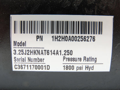 Parker Series 2H Hydraulic Cylinder 3.25" Bore x 1.25" Stroke 1800 PSI Flange Mt