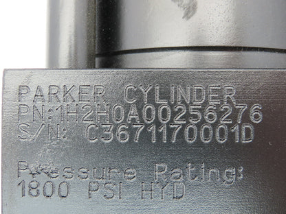 Parker Series 2H Hydraulic Cylinder 3.25" Bore x 1.25" Stroke 1800 PSI Flange Mt
