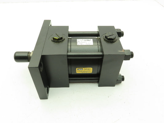 Parker Series 2H Hydraulic Cylinder 3.25" Bore x 1.25" Stroke 1800 PSI Flange Mt