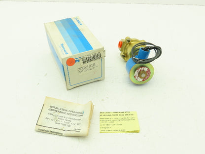 Honeywell Skinner 708X1D1B Solenoid Valve 2-Way NO 120V 3-125 PSI 3/8" NPT