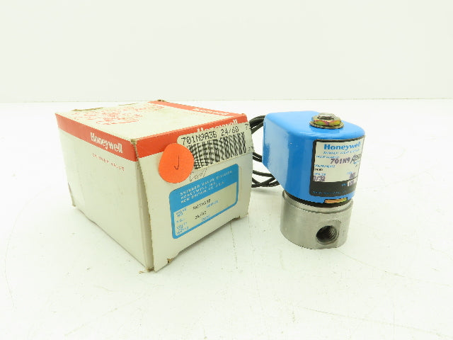 Honeywell Skinner 701N9A3BN Solenoid Valve 2-Way NC 24VAC 60Hz 650 PSI 1/4" NPT