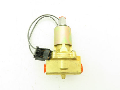 Honeywell Skinner L1RX23 Brass Solenoid Valve 3-Way NC 24VDC 150 PSI 3/8" NPT