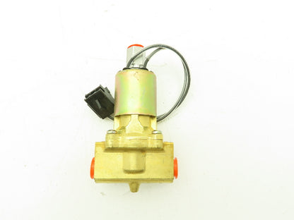 Honeywell Skinner L1RX23 Brass Solenoid Valve 3-Way NC 24VDC 150 PSI 3/8" NPT