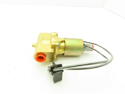 Honeywell Skinner L1RX23 Brass Solenoid Valve 3-Way NC 24VDC 150 PSI 3/8" NPT