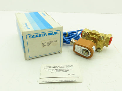 Skinner U321G3690 Intrinsically Safe IS Solenoid Valve 2-Way NC 28VDC 3/4" NPT