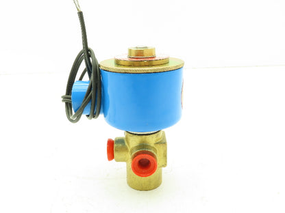 Honeywell Skinner 714X3D1A Solenoid Valve 3-Way NC 120V 30 PSI 1/4" NPT