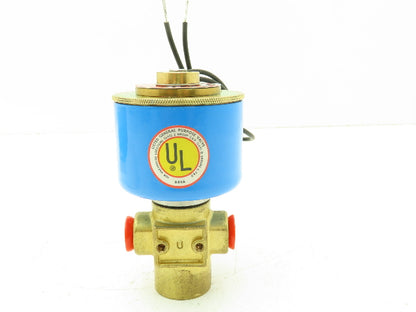 Honeywell Skinner 714X3D1A Solenoid Valve 3-Way NC 120V 30 PSI 1/4" NPT