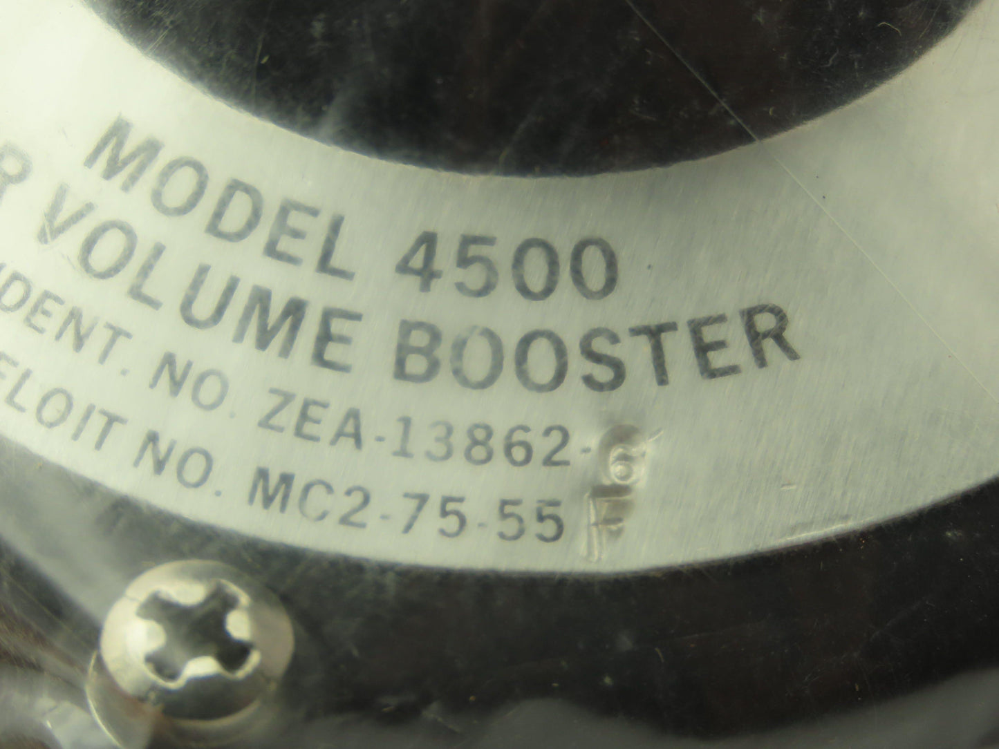 Fairchild 4536 Pneumatic Air Volume Booster 1:3 Ratio 150 PSI 3/4" NPT