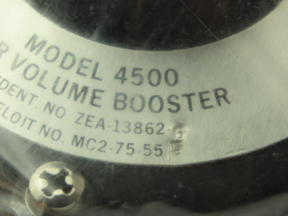 Fairchild 4536 Pneumatic Air Volume Booster 1:3 Ratio 150 PSI 3/4" NPT