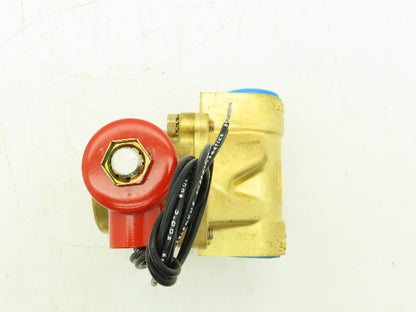 Skinner 2LF2HB6127 Brass Solenoid Valve 2-Way NC 120V 125 PSI Steam 1" NPT