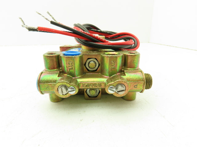 Honeywell Skinner V935LEP2050 Solenoid Valve 4-Way NC/NO 120V 50 PSI 1/4" NPT