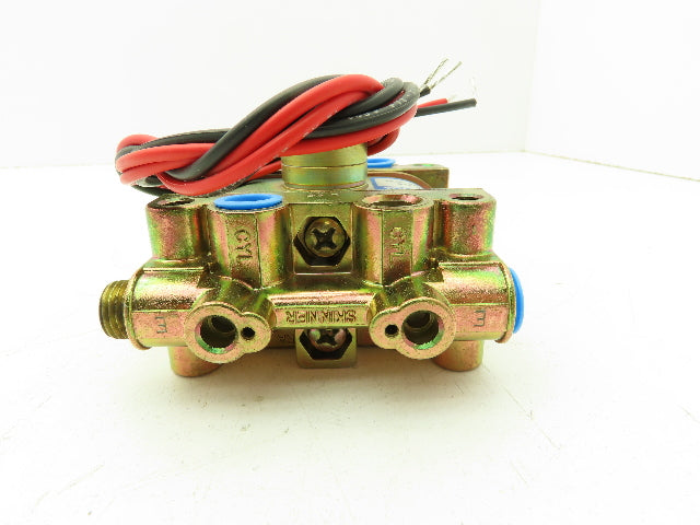 Honeywell Skinner V935LEP2050 Solenoid Valve 4-Way NC/NO 120V 50 PSI 1/4" NPT