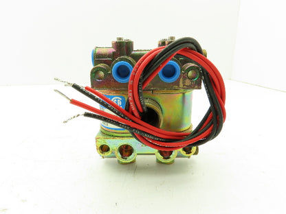 Honeywell Skinner V955LEH2150 Solenoid Valve 4-Way NO/NO 150V 20 PSI 1/4" NPT