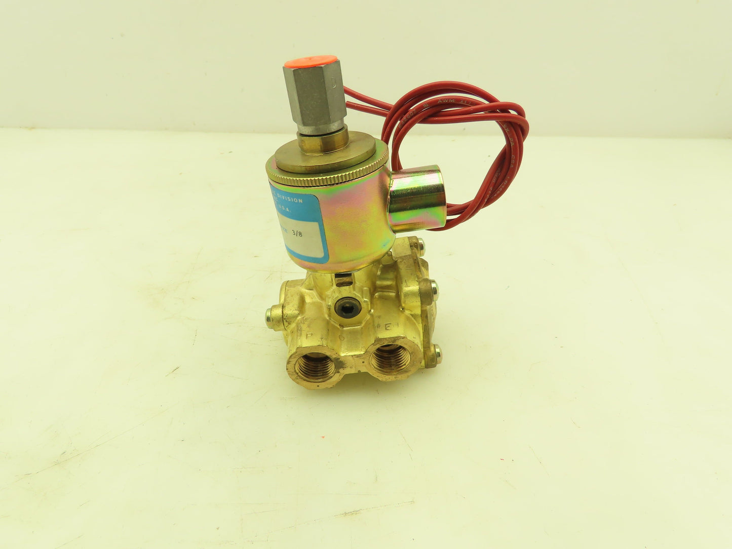 Honeywell Skinner XL3LB3150 Brass Solenoid Valve 3-Way NC 120V 150 PSI 3/8" NPT