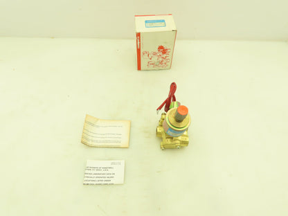 Honeywell Skinner XL3LB3150 Brass Solenoid Valve 3-Way NC 120V 150 PSI 3/8" NPT