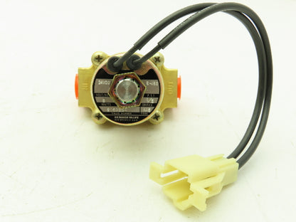Honeywell Skinner LC2RX23 Brass Solenoid Valve 2-Way NC 24VDC 150 PSI 3/8" NPT