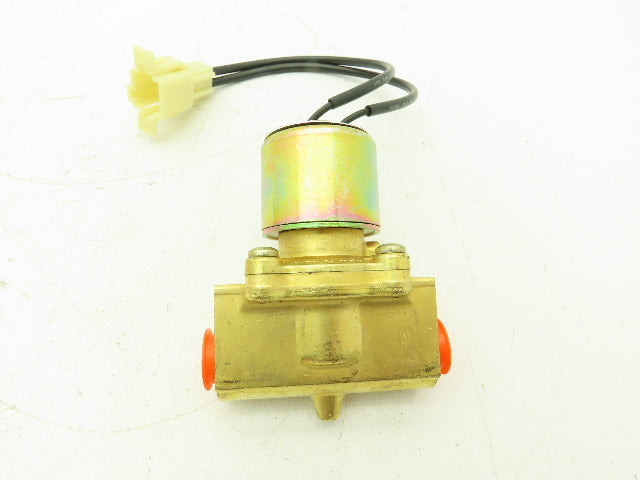 Honeywell Skinner LC2RX23 Brass Solenoid Valve 2-Way NC 24VDC 150 PSI 3/8" NPT