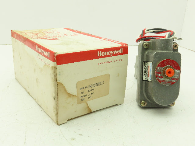 Honeywell Skinner XH935RBMX17 Solenoid Valve 4-Way NC/NO 12VDC 150 PSI 1/4" NPT