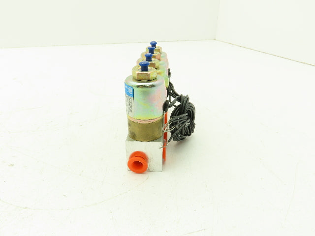 Honeywell Skinner 3139BBA6ENS4 Solenoid 4-Valve Manifold 240V 100 PSI 1/8" NPT