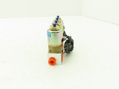 Honeywell Skinner 3139BBA6ENS4 Solenoid 4-Valve Manifold 240V 100 PSI 1/8" NPT