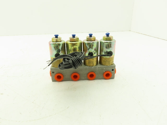 Honeywell Skinner 3139BBA6ENS4 Solenoid 4-Valve Manifold 240V 100 PSI 1/8" NPT