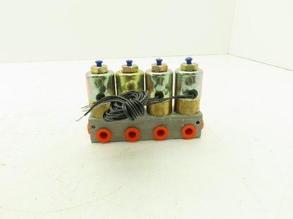 Honeywell Skinner 3139BBA6ENS4 Solenoid 4-Valve Manifold 240V 100 PSI 1/8" NPT