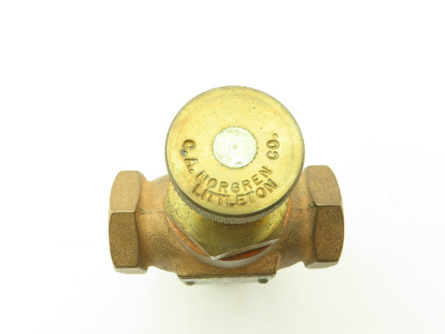 Norgren 17-005-004 Brass Valve 1/4" NPT Spring Adjustment