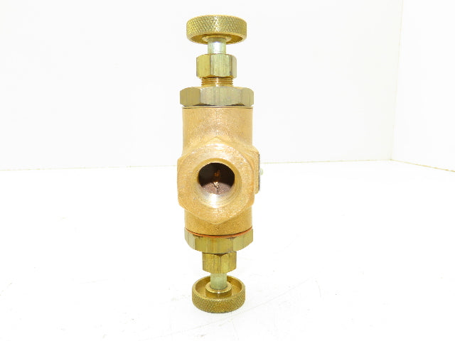 Norgren 17-005-005 Brass Valve 3/8" NPT Spring Adjust