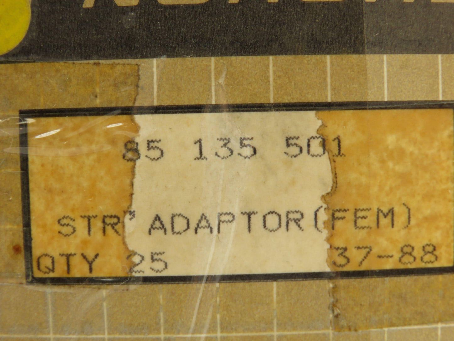 Norgren 85-135-501 Straight Female Adaptor Fitting 1/8"-QD X 1/8"-NPTM Lot of 29
