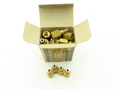Norgren 85-135-501 Straight Female Adaptor Fitting 1/8"-QD X 1/8"-NPTM Lot of 29