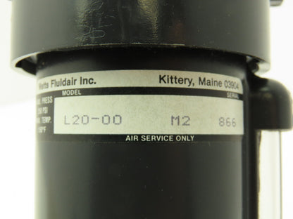 Watts L20-00 Pneumatic Air Line Lubricator 250 PSI QIX Ports 1/4"-1"