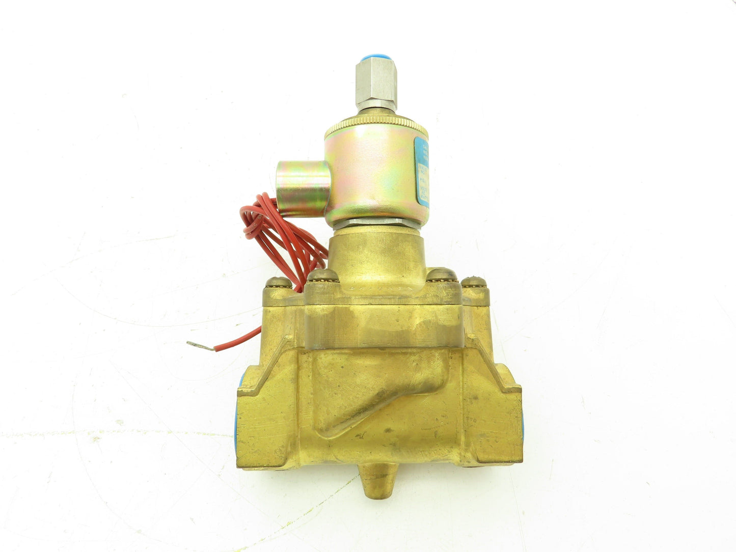 Honeywell Skinner XL9LB6090 Brass Solenoid Valve 2-Way NO 120V 0-90 PSI 1" NPT