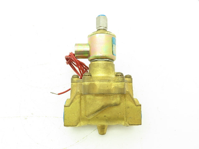 Honeywell Skinner XL9LB6090 Brass Solenoid Valve 2-Way NO 120V 0-90 PSI 1" NPT