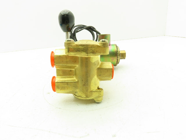 Honeywell Skinner XL3HVRX29 Solenoid Valve 3-Way NC 24VDC 10-150 PSI 3/8" NPT