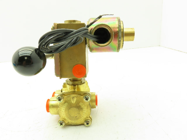 Honeywell Skinner XL3HVRX29 Solenoid Valve 3-Way NC 24VDC 10-150 PSI 3/8" NPT