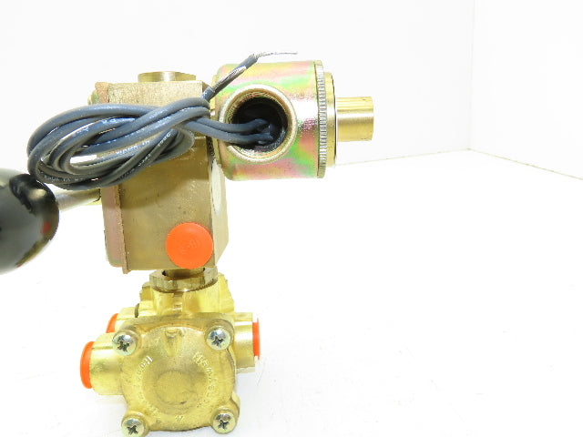 Honeywell Skinner XL3HVRX29 Solenoid Valve 3-Way NC 24VDC 10-150 PSI 3/8" NPT